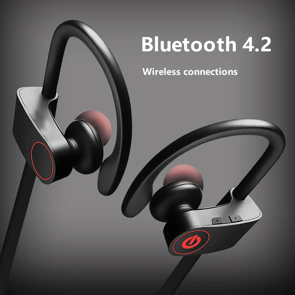 U8 TWS In-ear Беспроводная bluetooth-гарнитура IPX6 водонепроницаемые наушники с защитой от