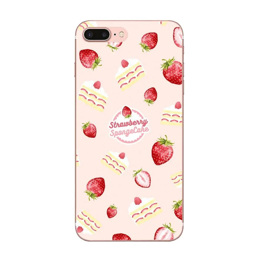 Мягкие чехлы из ТПУ с мультяшными фруктами для Sony Xperia Z Z1 Z2 Z3 Z4 Z5 compact Mini M2 M4 M5 T3 E3 E5 XA