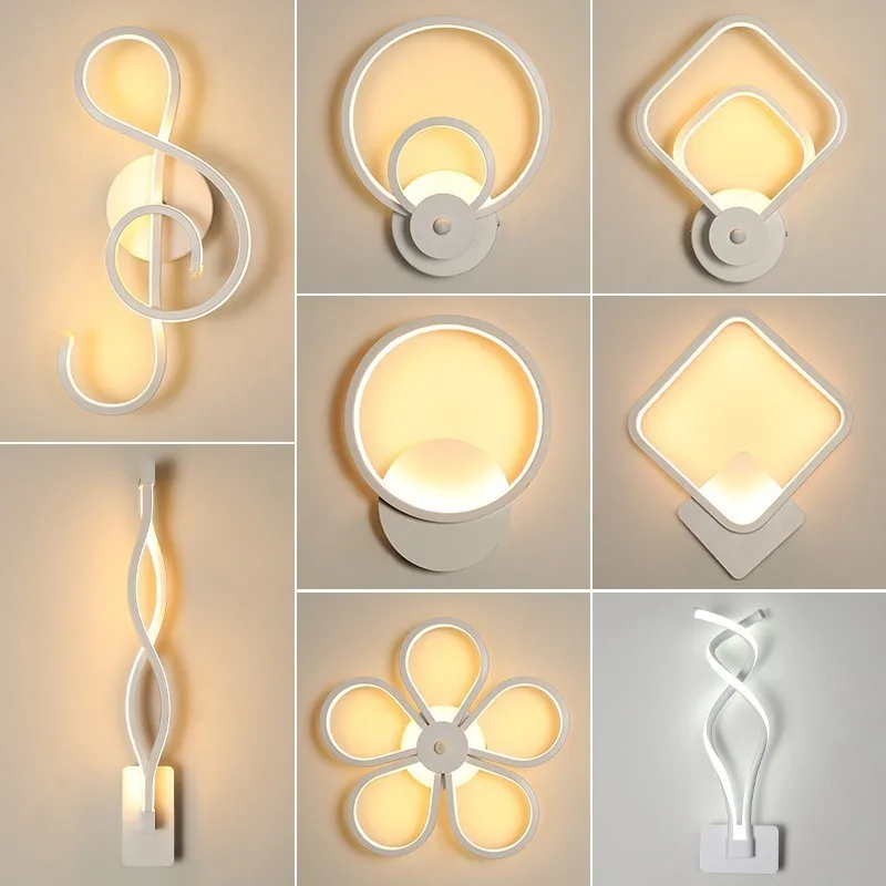 

New wall lamps Modern LED wall lights for living room led lighting indoor lamps warm white light and cold white light