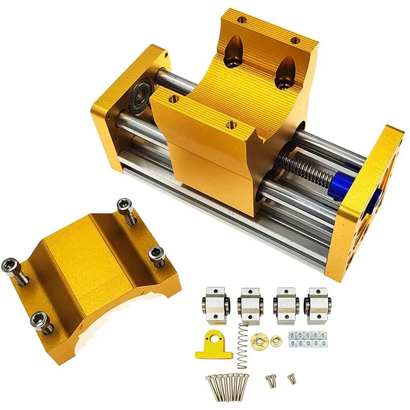 

CNC Z-Axis Slide Module, Screw Slide Table Linear Rail Guide,for CNC 3018 Pro Router Compatible with 300W/500W Spindle