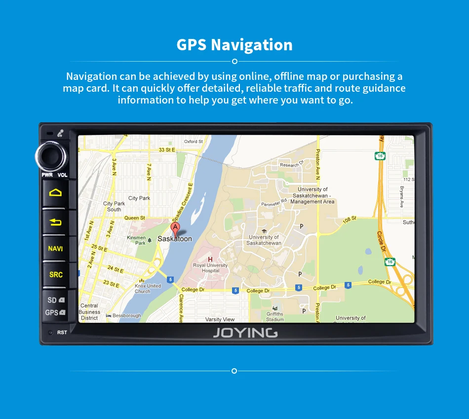 Радуясь Универсальный Android 9,0 Автомагнитола стерео Восьмиядерный gps навигация головное устройство мультимедиа без DVD wifi SWC BT плеер видео выход