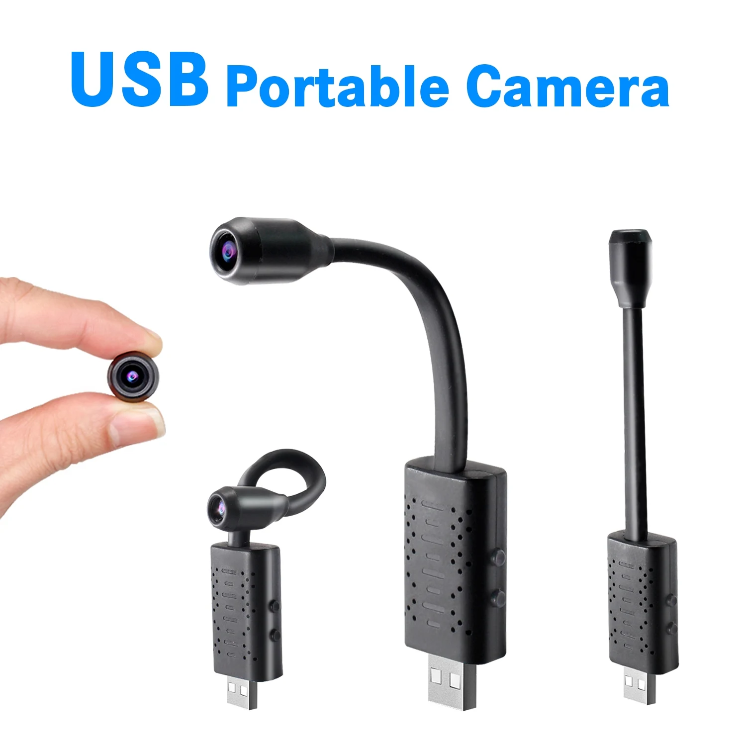 Factory Wholesale Portable 1080P Mini USB Camera with Motion Detection Smart Surveillance V380 Camara images - 6