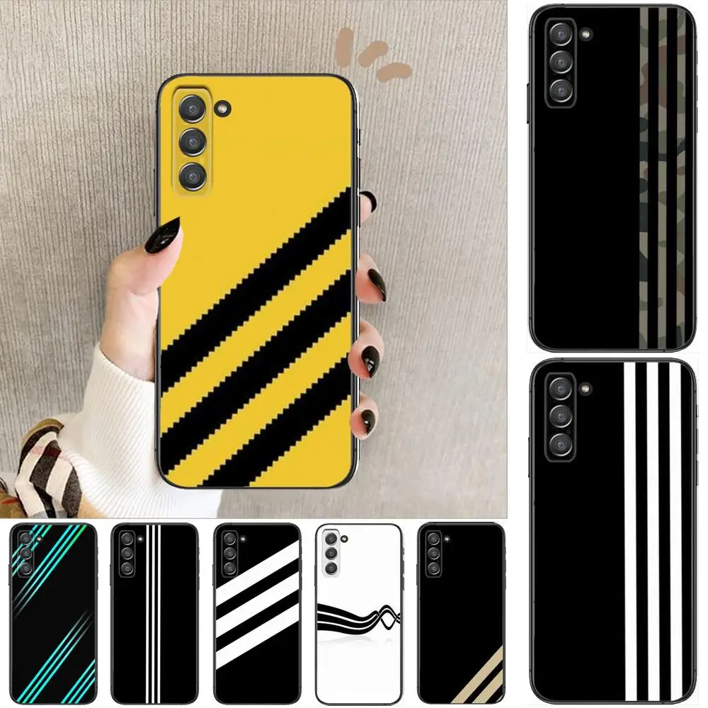 

Fashion sport brand Phone cover hull For SamSung Galaxy S8 S9 S10E S20 S21 S5 S30 Plus S20 fe 5G Lite Ultra black soft case