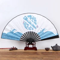 creative chinese style cartoon animal folding fan mo dao zu shi printing fans portable wei wu xian hand decorative fans lc116