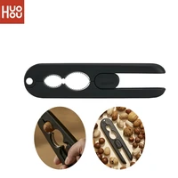 huohou nut clamp metal opener nutcracker stainless steel portable nut cracker kitchen gadgets tool sheller walnut plier kitc