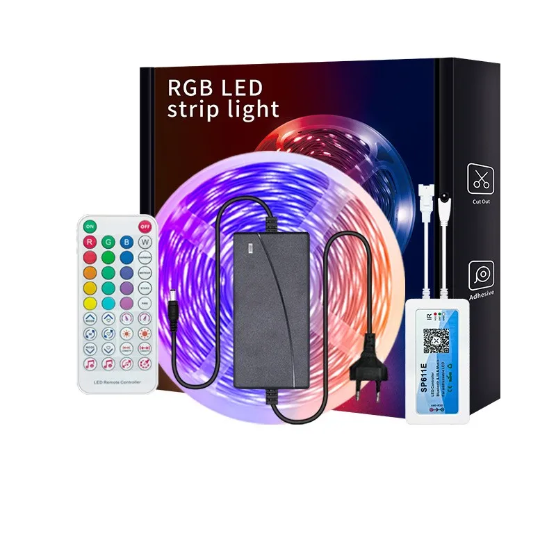 

Светодиодная подсветка с Bluetooth 5050RGB, подсветка с 5 метрами 90 s, музыкальный шатер, проточная подсветка