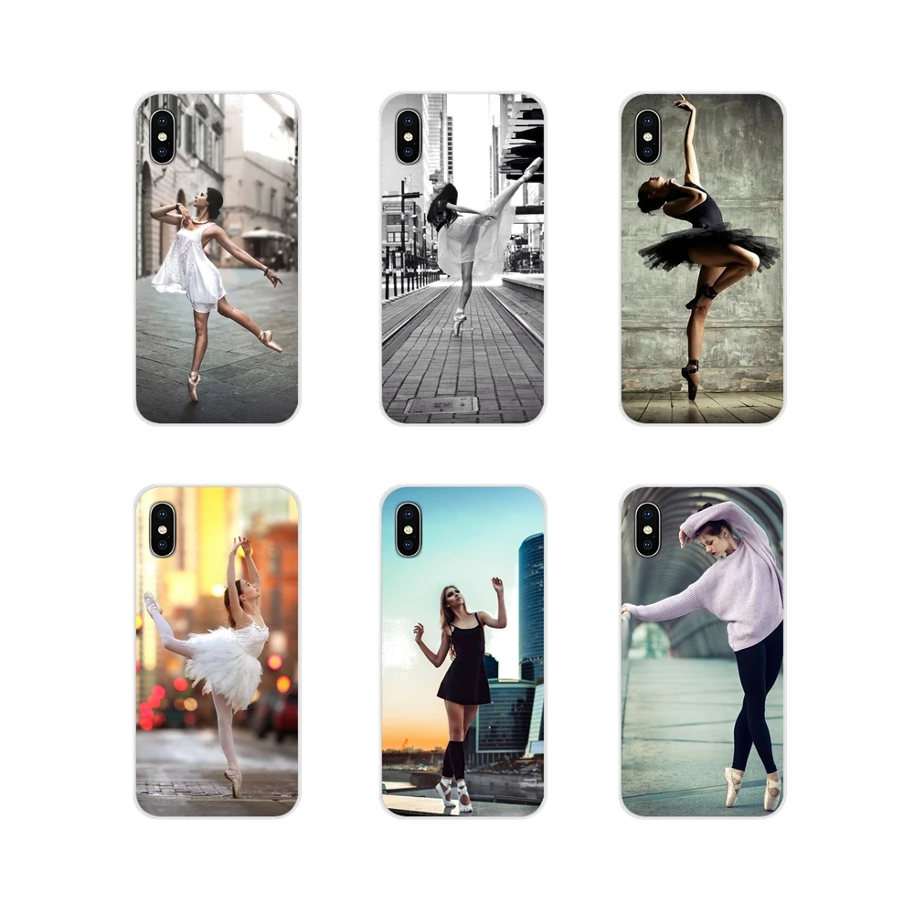 Балерина Девушка аксессуары для танцев чехлы телефонов Apple IPhone X XR XS 11Pro MAX 4S 5s 5C SE 6S