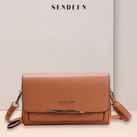 2021 New Fashion Women Vintage Retro Cross-body Small SimpleTemperamen Cell Phone Case Shoulder Bag Pouch Handbag Purse Wallet