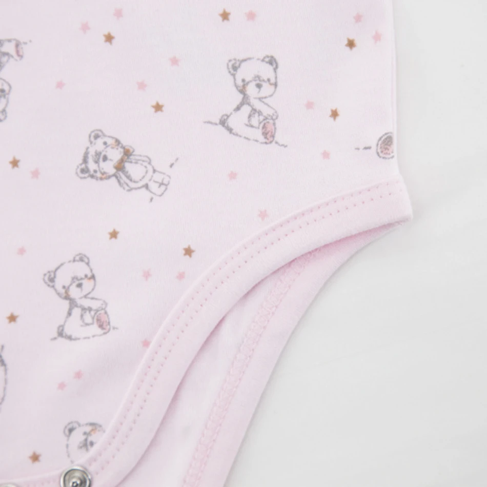 4 шт./лот Одежда для маленьких девочек хлопок новорожденного боди ребенка