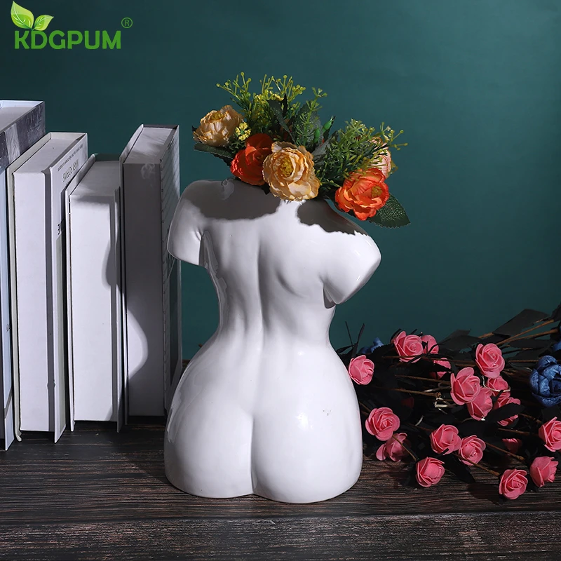 Скандинавский портрет Керамическая скульптура украшение обнаженная женщины