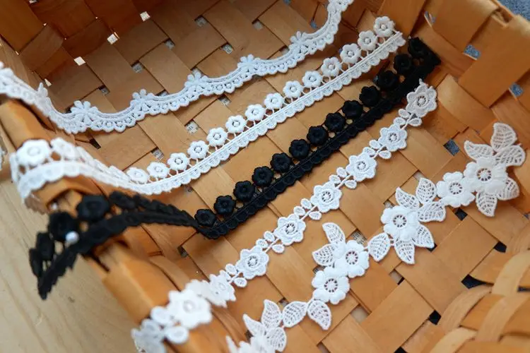 2021 18 Стилей 10 ярдов = 1 много оптовая цена кружевные отделки с цветами лепестков для платья для маленьких девочек, одежды, шитья diy на.