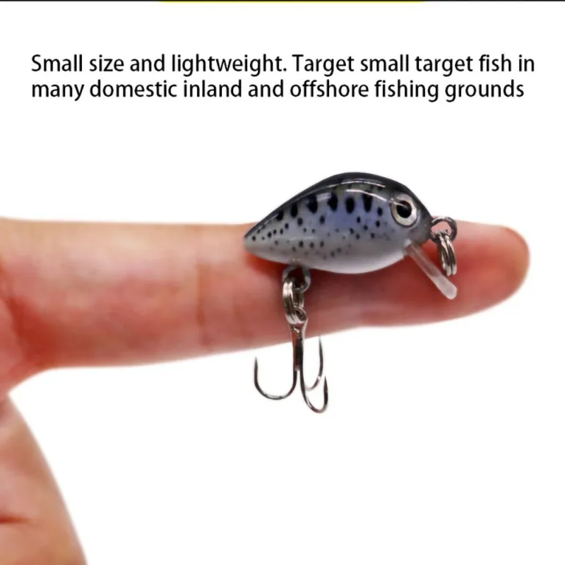 Рыболовная приманка маленькая Приманка плавающая искусственная воблеры