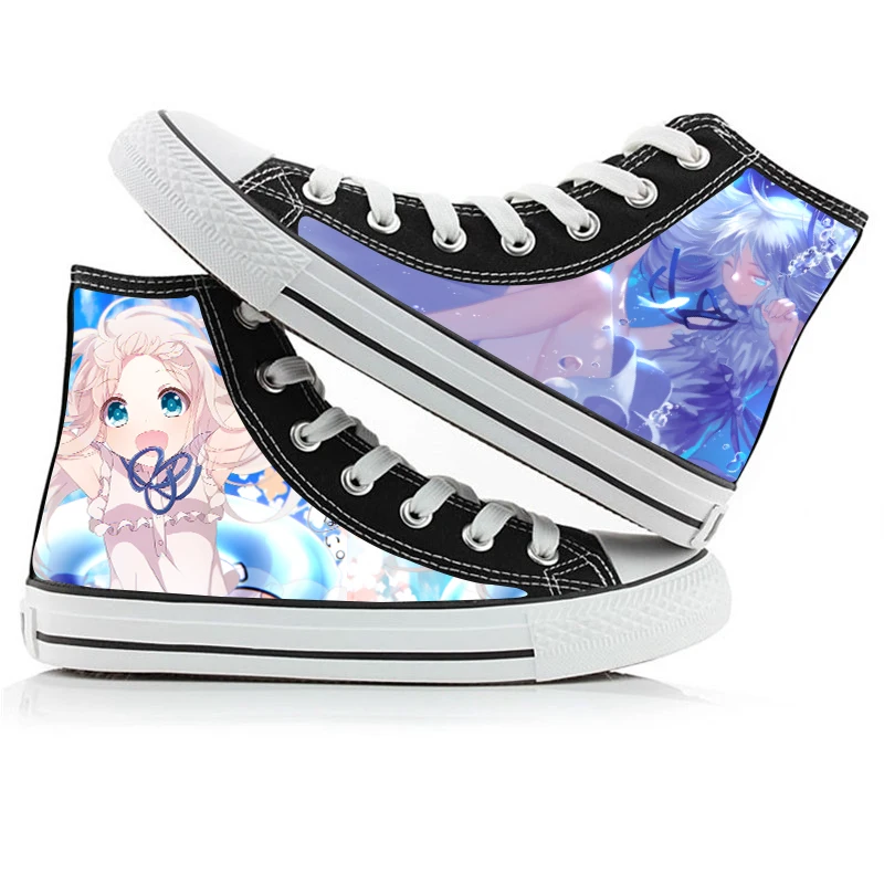 High-Q унисекс аниме Cos Anohana: The Flower We Seen That Day Shoes Anohana Фес Honma Meiko Menma повседневные