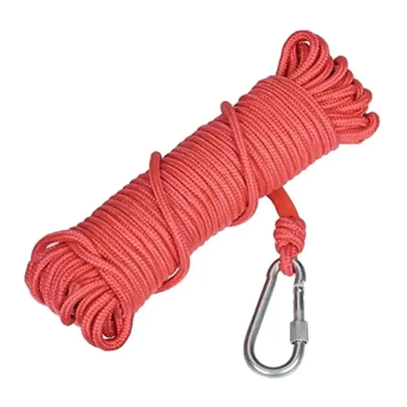 

120Kg Dual Sides Magnet Strong Neodymium Permanent Fishing Magnets with 20m Braided Rope for Salvage Seeker