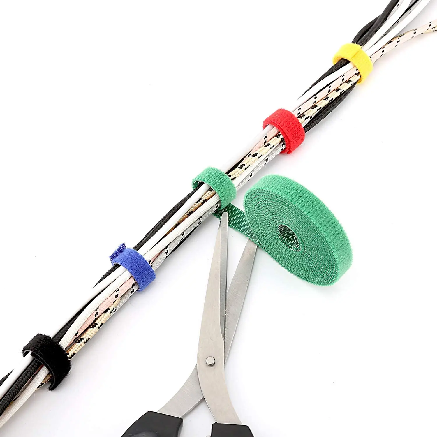 15 мм 45 м/рулон застежка-липучка для наушников | Дом и сад