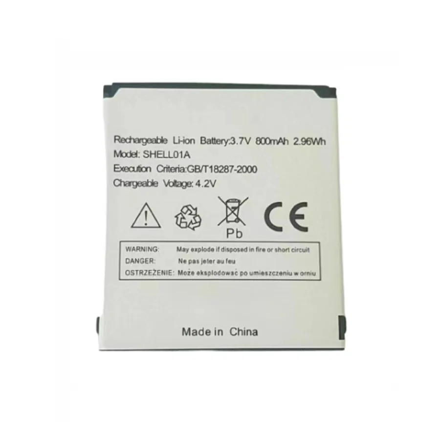 

Литий-ионный аккумулятор 3,7 в, 800 мАч, подходит для смартфона Doro phone easy 410 605, аккумулятор для замены SHELL01A