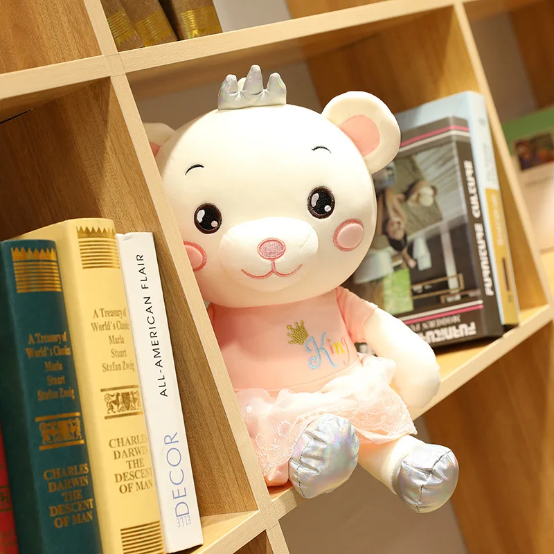Новая мягкая Huggable кукла принцессы медведя плюшевая игрушка мягкое плюшевое