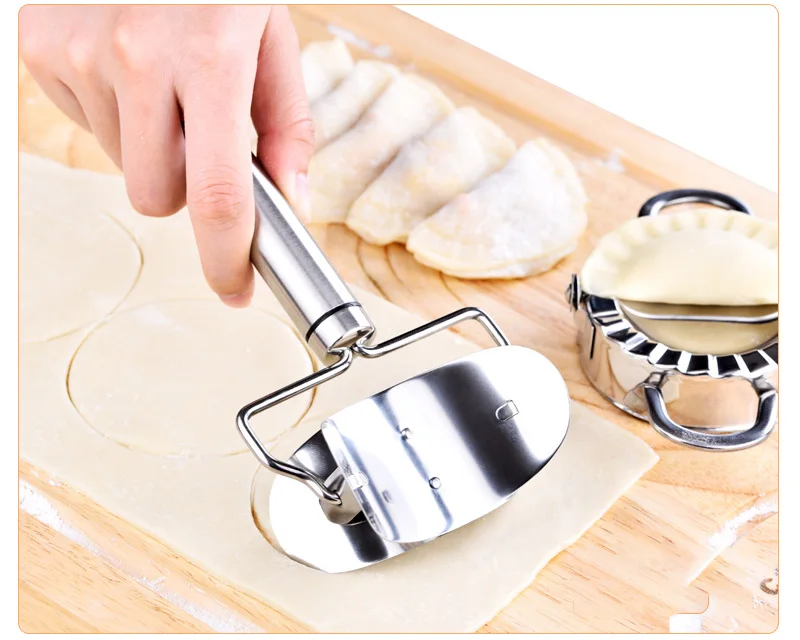 Dumpling Mold Household Dumpling Wrapper Cutter Making Machine Cooking Pastry Tool Kitchen Accessory Labor Saving Jiaozi Tool