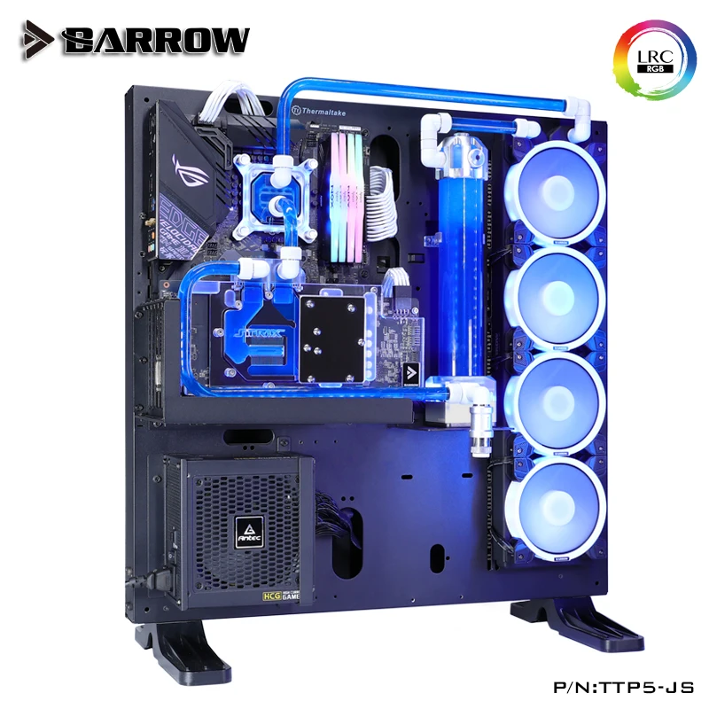 Комплект водяного охлаждения Barrow для Tt(Thermaltake) Core P5 чехол/радиатор + блок