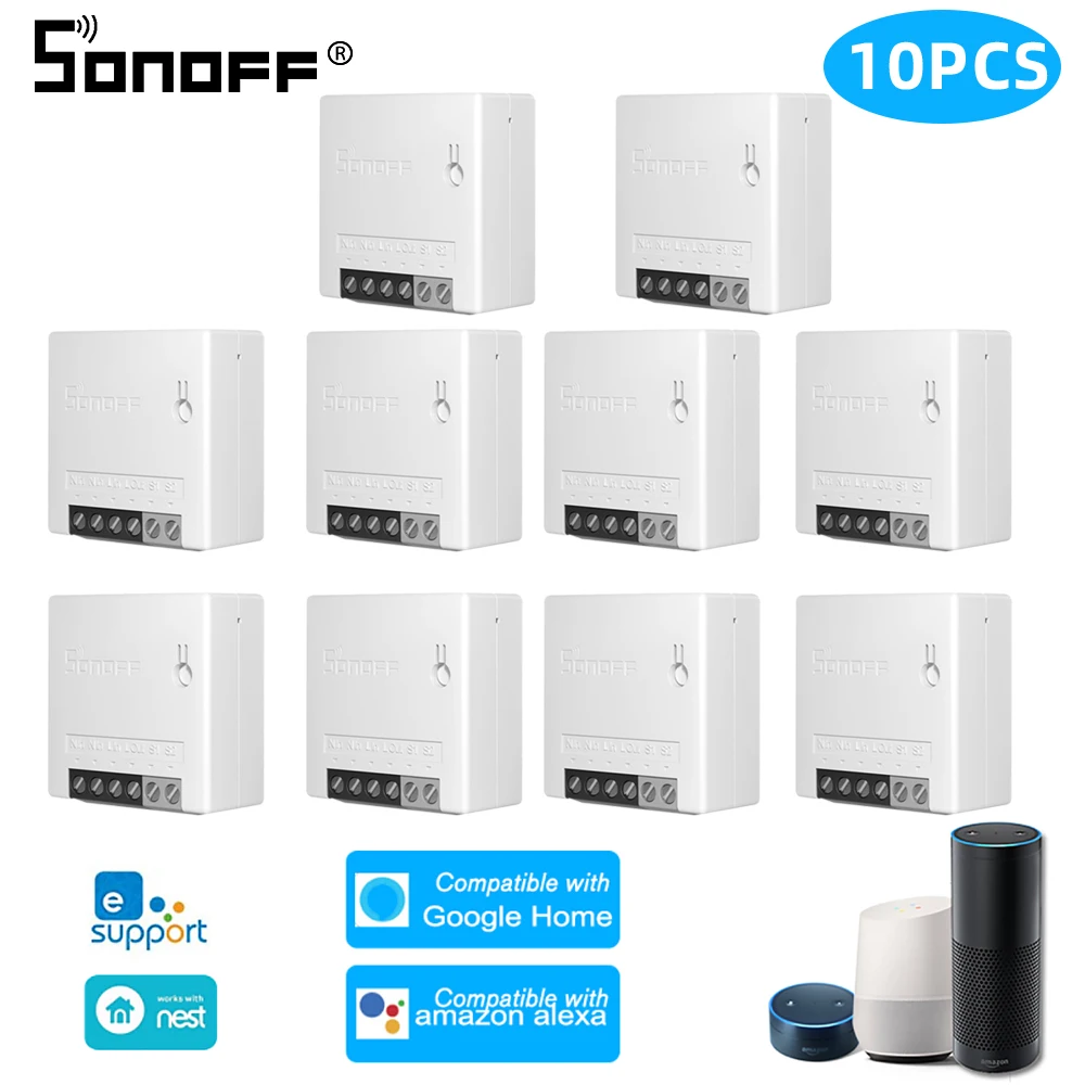 Sonoff мини прерыватель с Wi Fi переключатель дистанционным управлением таймер