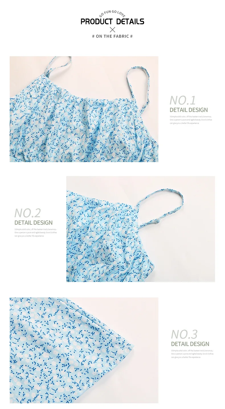 

2021 Summer New Women's Zipper Sexy Chiffon Floral Pleating Strap Mini Dress High Waist Quality Dropshipping Wholesale