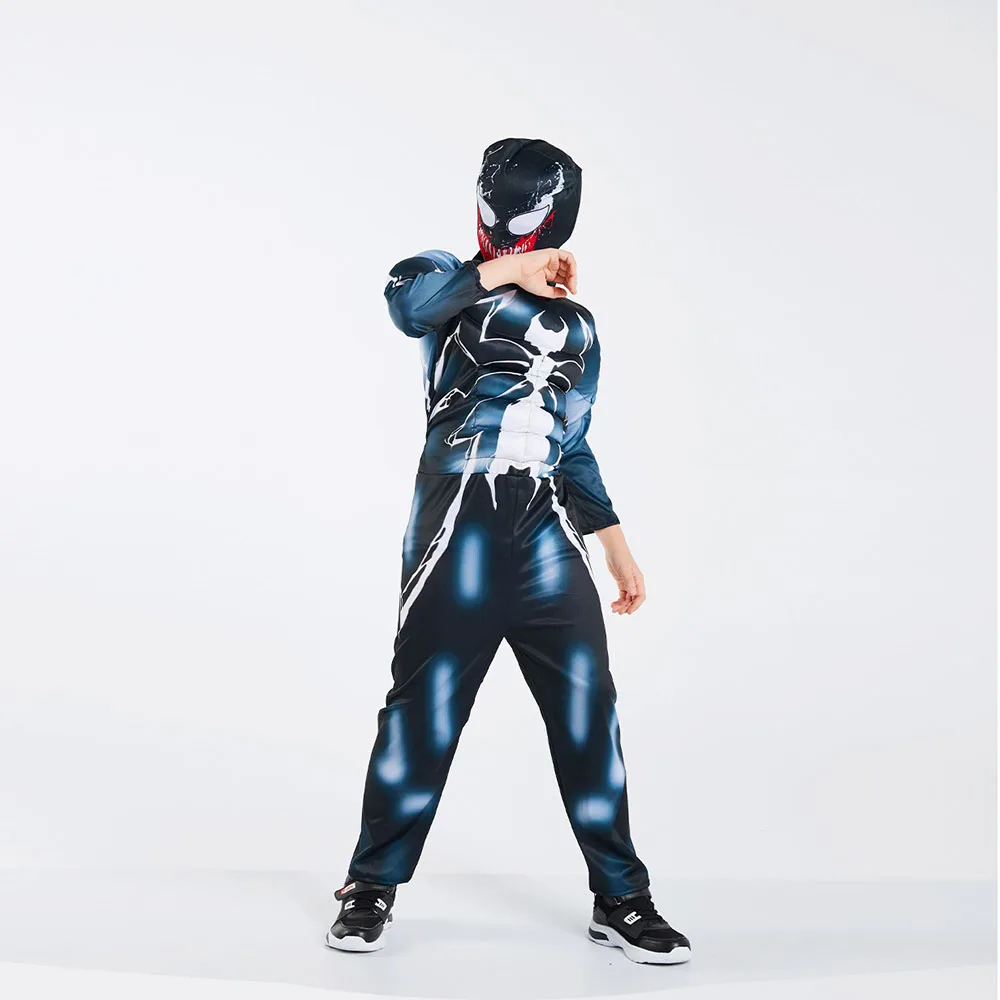 Детский костюм Человек-паук для мальчиков и девочек вечерние Костюмы