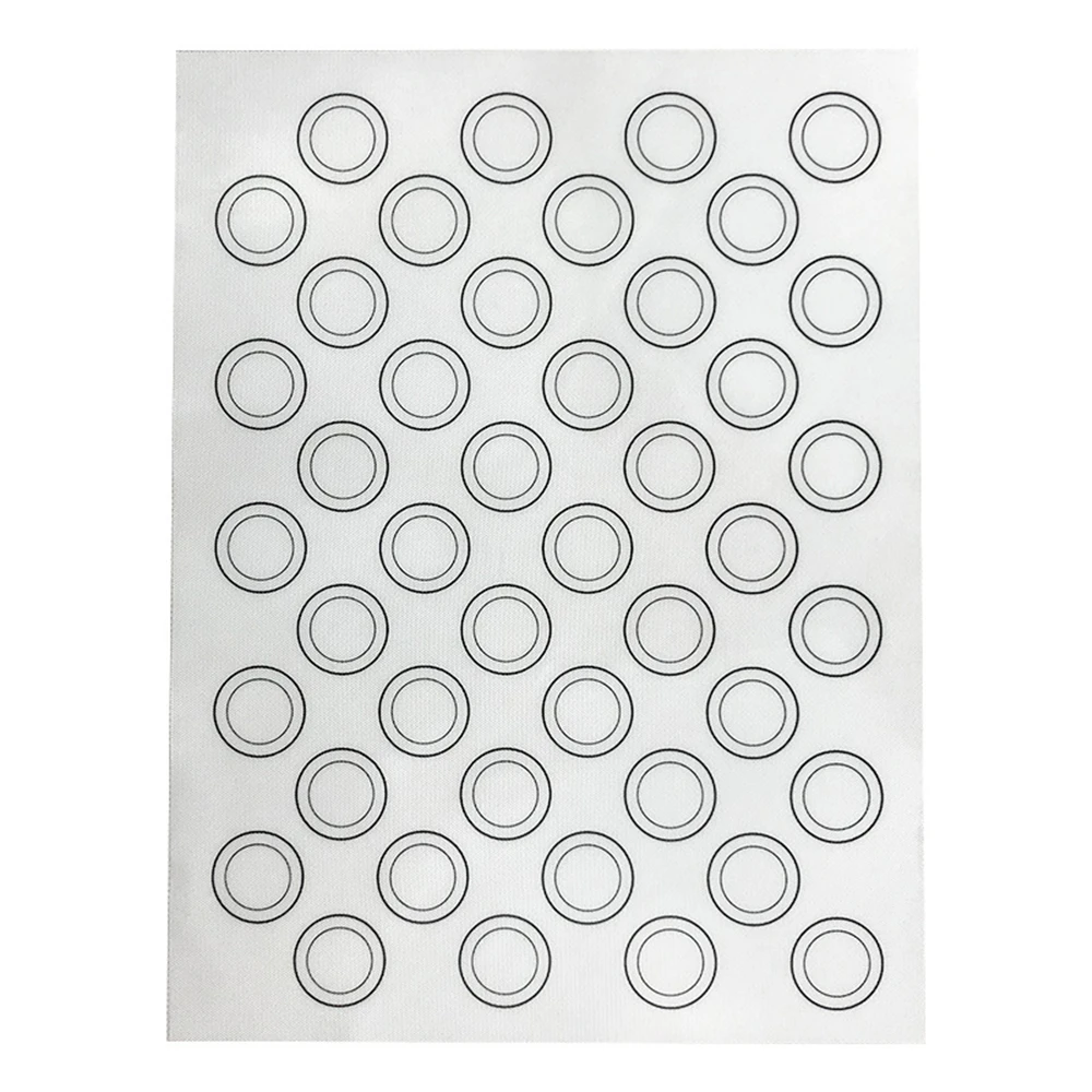 Антипригарный силиконовый коврик для макарон подложка печи 30*40 см выпечки