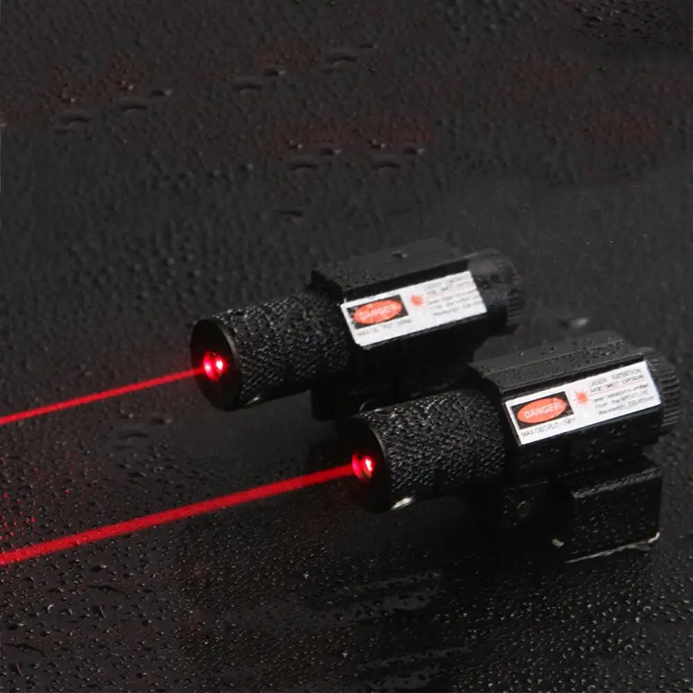 Tactical Red Dot Laser Sight Scope for Air Gun Rifle Weaver Adjustable 11/20mm Picatinny Rails Mount Rail Hanging Pointer | Инструменты