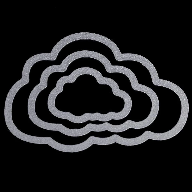 Cloud Metal Cutting Dies Stencil DIY Scrapbooking Album Paper Card Template Mold |
