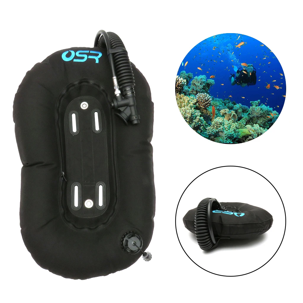 

25lbs Diving Donut Wing Single Tank Buoyancy Air Cylinder Buoy Float Scuba Tech Dive Freediving Compensator Buoy