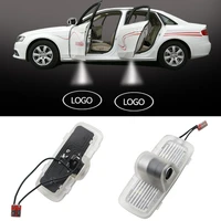 2pcs led car door logo projector courtesy shadow lights for honda accord coupe sedan crosstour pilot welcome projector lights