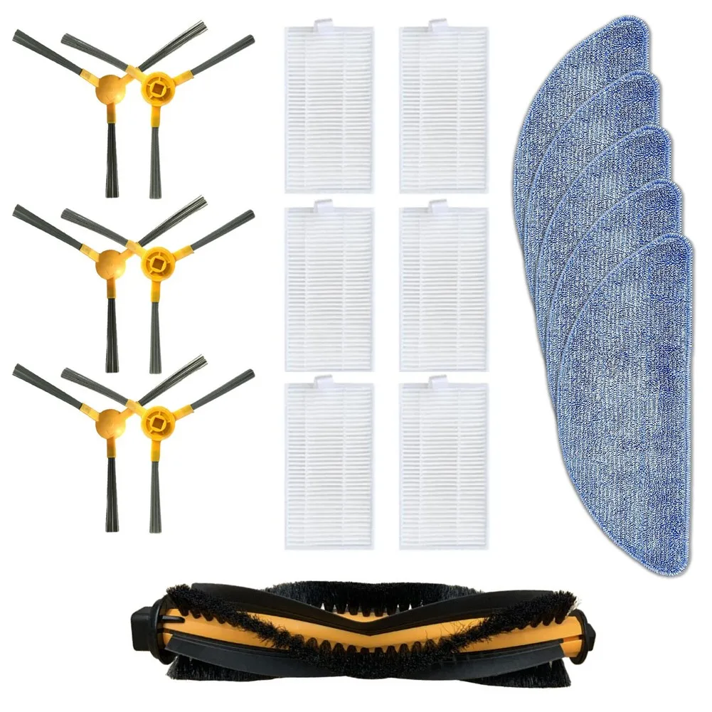 

Mop Cloth+Side Brush+Filter Accessories Set For BPK-VCBB1XB Robot Vacuum Cleaner Spare Parts Vacuum Mops For Home Cleaning