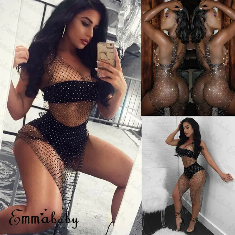 Женское кружевное бикини с оборками покрывающее купальник пляжное платье