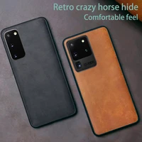 genuine leather phone case for samsung galaxy s20 ultra s10e s10 plus note 20 ultra 10 plus for a71 a51 a30 a31 a50 a70 case