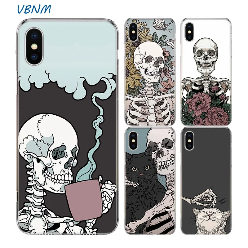 

Cool Skull Riverdale Fundas Silicone Phone Back Case For Apple iPhone 11 Pro 6 6S 7 8 Plus + X 10 Ten XS MAX XR 5 5S SE Cover