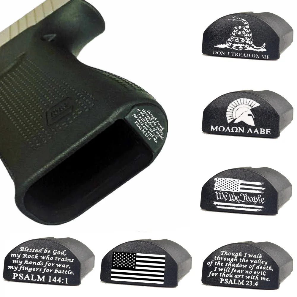 Вставная заглушка для рукоятки пистолета Glock 43X 48 фиксатор с отверстием