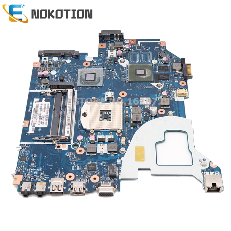 NOKOTION материнская плата для ноутбука acer aspire V3-571G E1-571G V3-531G Q5WV1 LA-7912P NBM6B11001 NB. M6B11.001 NBM5711001 710 м gpu