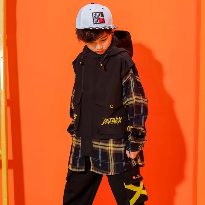 Новые детские костюмы для джазовых танцев одежда уличных девочек свитшот в стиле