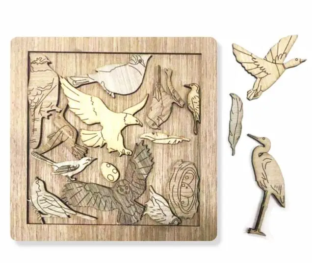 Новая головоломка с высоким уровнем сложности деревянная для развития