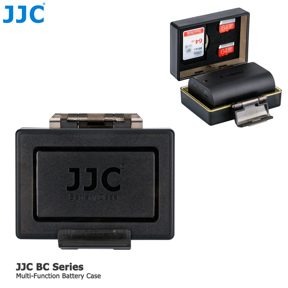 JJC Камера Батарея чехол слот для карт памяти Чехол Коробка SD карточка MSD Canon LP-E17