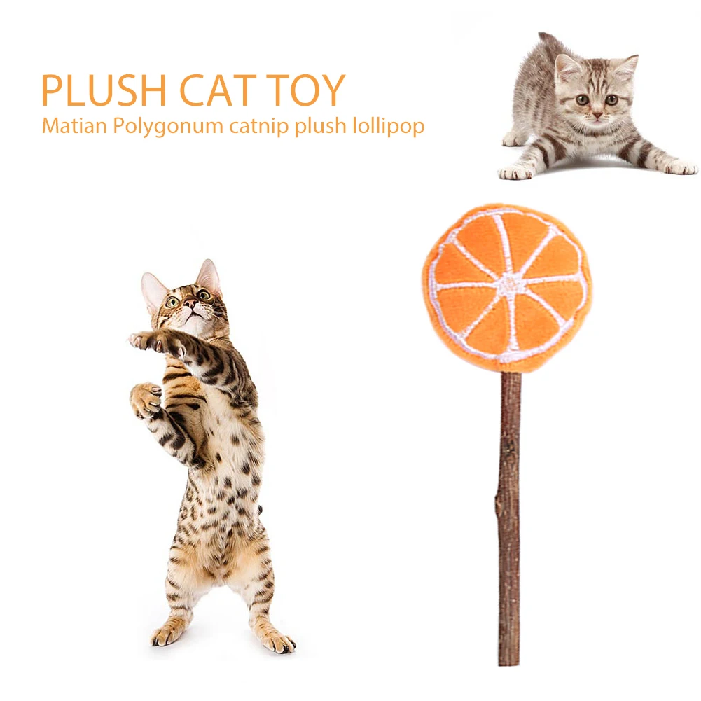 Плюшевая палочка для прорезывания зубов кошачья мята|Игрушки кошек| |