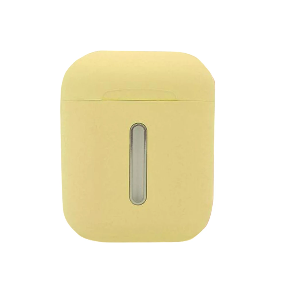 Q8L-Yellow Macaroom Q8L Bluetooth 5,0 TWS наушники с сенсорным управлением всплывающие 8D стерео беспроводные наушники с красочным дыхательным светом - Цвет: Q8L-Yellow
