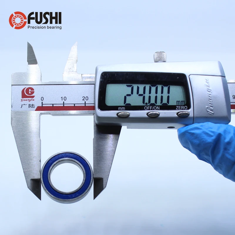 6802-2RSV MAX подшипник 15*24*5 мм (1 шт.) полностью шарики запчасти для велосипеда 6802 2RS RSV