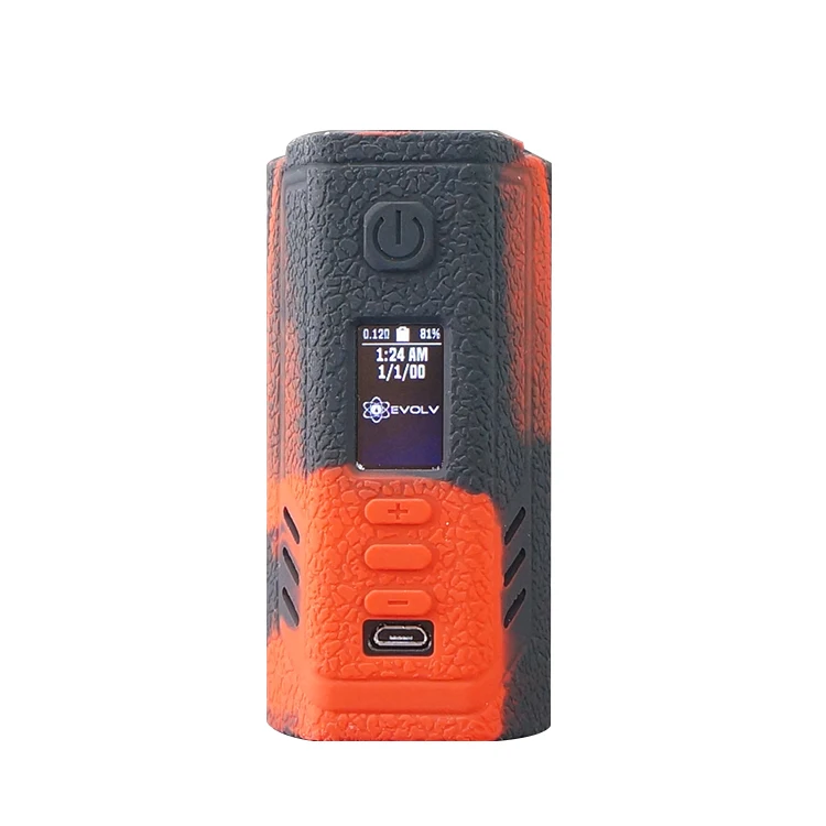 2pcs Silicone case for Lost Vape Triade DNA250C 300W texture skin rubber sleeve protective cover fit DNA 250C | Мобильные телефоны
