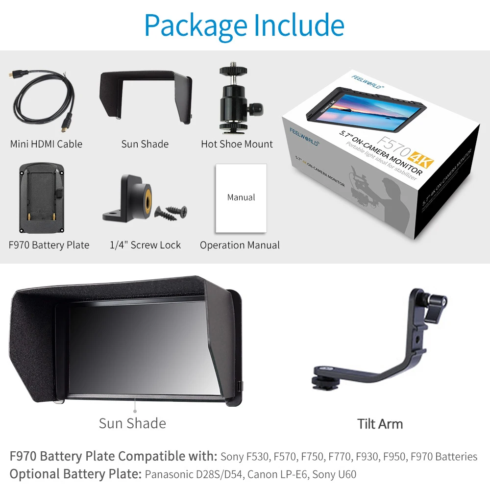 Online Feelworld F570 5.7