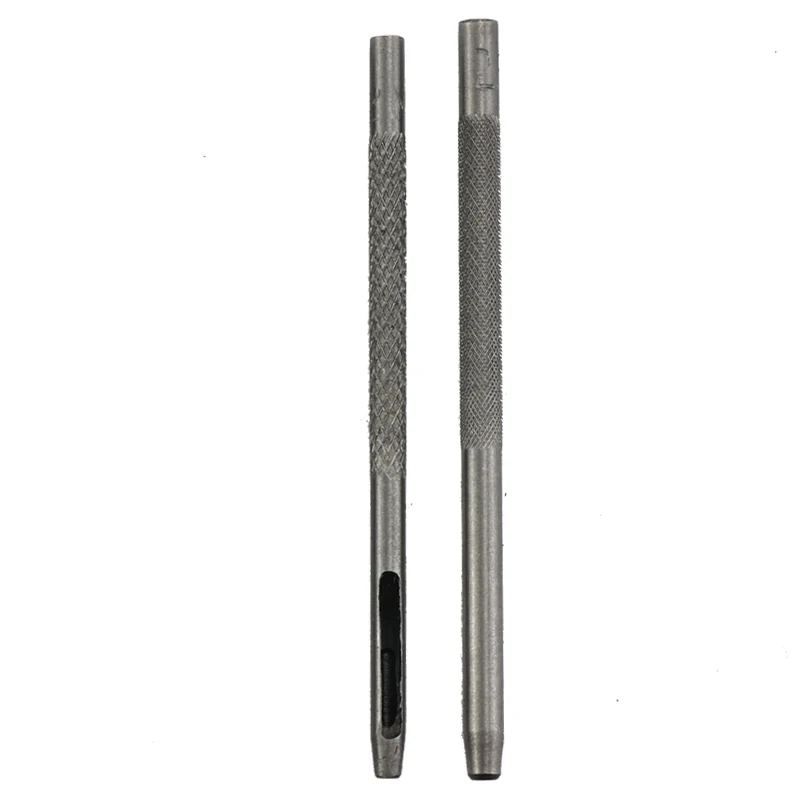 2MM 2.5MM 1SET 24 размера, инструменты для выбора кожи, кожевенный перфоратор, набор для рукоделия, полый перфоратор, ремень, 1,0 мм-25 мм для одежды, холст - Цвет: 2MM 2.5MM 1SET