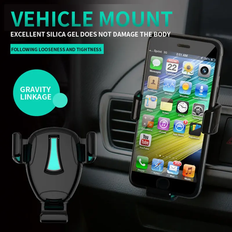 Авто замок автомобильный держатель для телефона приборная панель автомобиля iPhone