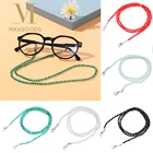 Цепочка для очков, акриловая, с бисером, нескользящая