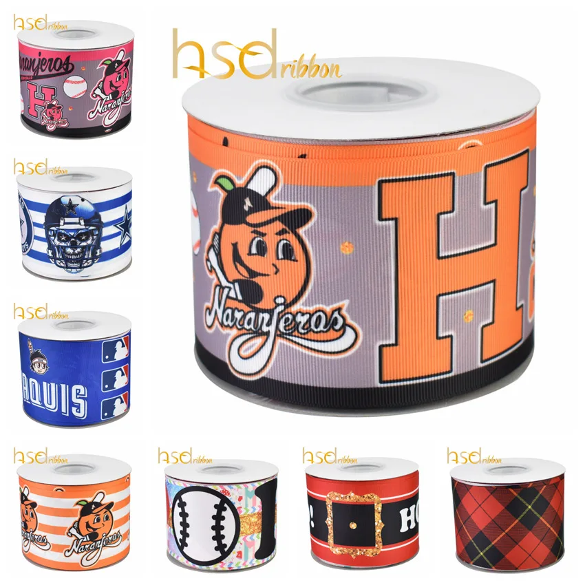 Бесплатная доставка Новое поступление ленты аксессуары для волос с принтом