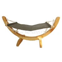 pet dog cat bed warm winter soft kitten house cats hammock puppy dogs hanging beds mat with durable wood frame for small pets